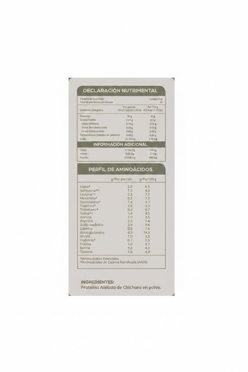 Proteina Vessent sabor natural 1,050g